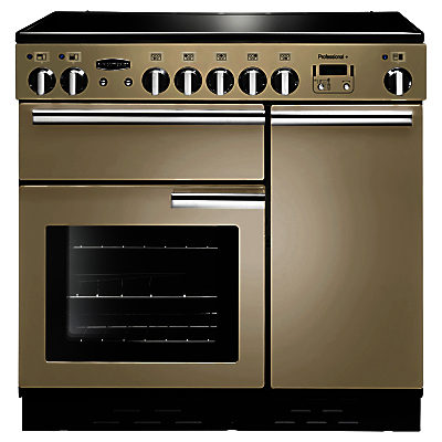 Rangemaster Professional + 90 Induction Hob Range Cooker Cream